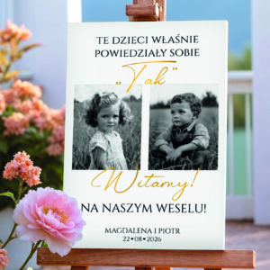 Tablica z folią „Te dzieci powiedziały tak”